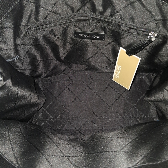 Michael Kors Black "Mirella" Tote - Picture 6 of 7